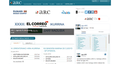 Desktop Screenshot of liga-arc.com